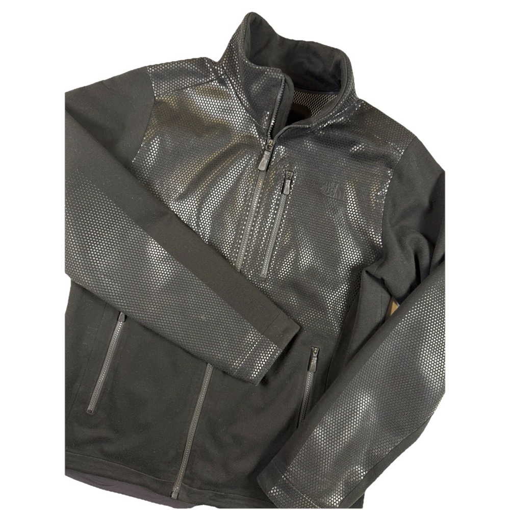 The North‎ Face Revolution Denali Jacket Women Med Black Full Zip Outdoor Core - Picture 2 of 8
